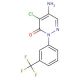 Desmethyl Norflurazon 的分子结构 Desmethyl Norflurazon - chemical structure image