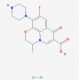 Desmethyl Ofloxacin Hydrochloride (CAS 82419-52-1) - chemical structure image