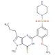 Desmethyl Thiosildenafil (CAS 479073-86-4) - chemical structure image