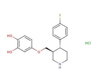 Desmethylene Paroxetine Hydrochloride Salt - chemical structure image
