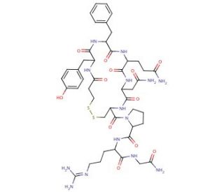 Desmopressin (CAS 16679-58-6) - chemical structure image