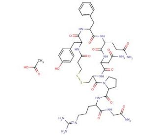 Desmopressin Acetate - chemical structure image
