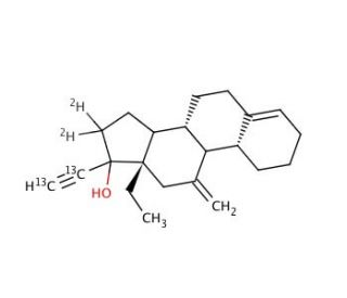 Desogestrel-13C2,d2 - chemical structure image