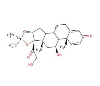 Desonide-13C3 - chemical structure image
