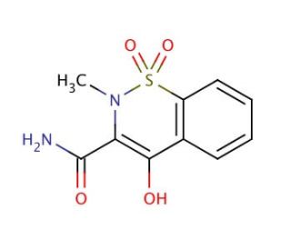 Despyridyl Piroxicam (Piroxicam Impurity C) (CAS 24683-25-8) - chemical structure image