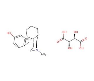 Dextrorphan, Tartrate Salt - chemical structure image