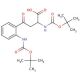 Di-Boc-2-amino-3-(2-aminobenzoyl) propionic acid - chemical structure image