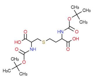 Di-Boc-DL-cystathionine - chemical structure image