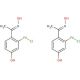 Di-μ-chlorobis[5-hydroxy-2-[1-(hydroxyimino- N)ethyl]phenyl- C]palladium(II) dimer (CAS 419581-64-9) - chemical structure ima