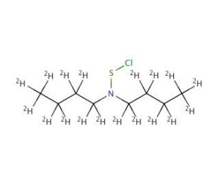 Di-N-butyl Amidosulfenyl Chloride (CAS 6541-82-8) - chemical structure image