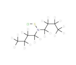 Di-N-butyl Amidosulfenyl Chloride-d18 - chemical structure image