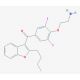 Di(N-desethyl) Amiodarone Hydrochloride - chemical structure image