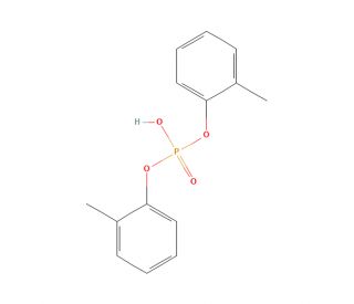 Di-o-tolyl-phosphate (CAS 35787-74-7) - chemical structure image