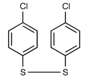 Di(p-chlorophenyl) Disulfide (CAS 1142-19-4) - chemical structure image