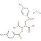 Di-p-toluoyl-D-tartaric acid monohydrate (CAS 71607-31-3) - chemical structure image