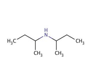 Di-sec-butylamine, mixture of (&plusmn;) and meso (CAS 626-23-3) - chemical structure image