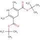 Di-tert-butyl 2,6-dimethyl-1,4-dihydropyridine-3,5-dicarboxylate (CAS 55536-71-5) - chemical structure image