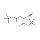 Di-tert-butyl 2-isocyanosuccinate (CAS 1027757-05-6) - chemical structure image