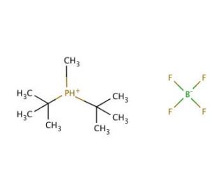 Di-tert-butyl(methyl)phosphonium tetrafluoroborate (CAS 870777-30-3) - chemical structure image