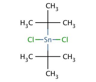Di-tert-butyltin dichloride (CAS 19429-30-2) - chemical structure image