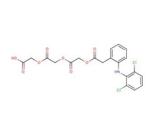 Diacetic Aceclofenac - chemical structure image