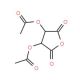 (−)-Diacetyl-D-tartaric Anhydride (CAS 70728-23-3) - chemical structure image