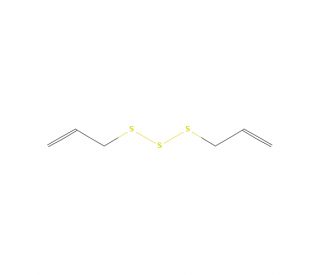 Diallyl trisulfide (CAS 2050-87-5) - chemical structure image