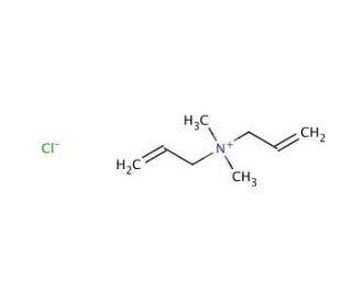 Diallyldimethylammonium chloride (CAS 7398-69-8) - chemical structure image