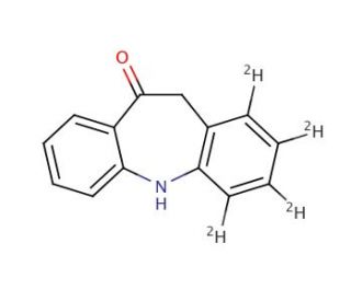Dibenzazepinone-d4 - chemical structure image