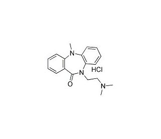 Dibenzepine HCl (CAS 315-80-0) - chemical structure image