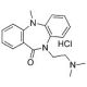 Dibenzepine HCl (CAS 315-80-0) - chemical structure image
