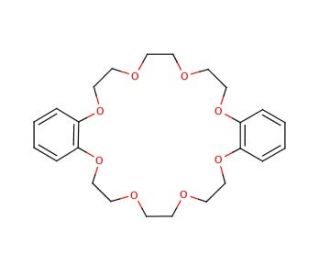Dibenzo-24-crown-8 (CAS 14174-09-5) - chemical structure image
