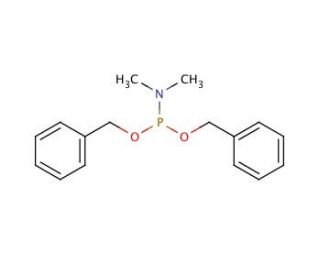 Dibenzyl N,N-dimethylphosphoramidite (CAS 164654-49-3) - chemical structure image
