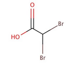 Dibromoacetic acid (CAS 631-64-1) - chemical structure image
