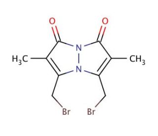 Dibromobimane (CAS 68654-25-1) - chemical structure image
