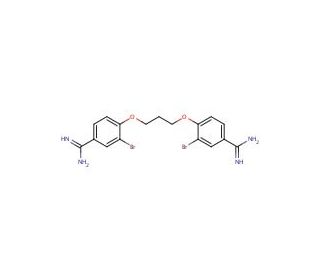 Dibromopropamidine Dihydrochloride (CAS 50357-61-4) - chemical structure image