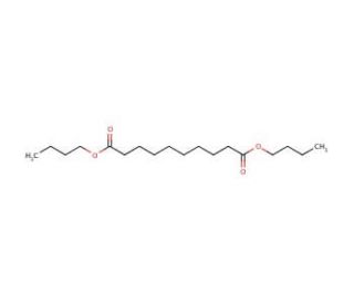 Dibutyl sebacate (CAS 109-43-3) - chemical structure image