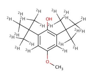 Dibutylated Hydroxyanisole-d20 - chemical structure image