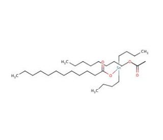 Dibutyltin dilaurate (CAS 77-58-7) - chemical structure image