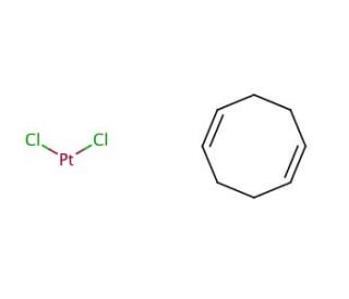 Dichloro(1,5-cyclooctadiene)platinum(II) (CAS 12080-32-9) - chemical structure image