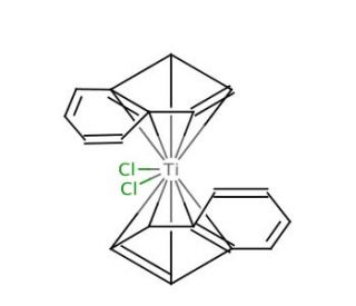 Dichlorobis(indenyl)titanium(IV) (CAS 12113-02-9) - chemical structure image