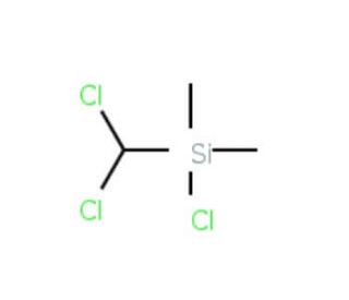 (Dichloromethyl)dimethylchlorosilane (CAS 18171-59-0) - chemical structure image