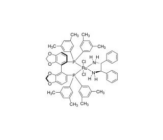 Dichloro[(R)-5,5&prime;-bis[di(3,5-xylyl)phosphino]-4,4&prime;-bi-1,3-benzodioxole][(1R,2R)-1,2-diphenylethylenediamine]ruthenium(II) (CA