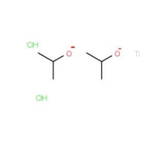 Dichlorotitanium Diisopropoxide (CAS 762-99-2) - chemical structure image