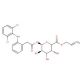 Diclofenac Acyl-β-D-glucuronide Allyl Ester (CAS 698358-10-0) - chemical structure image