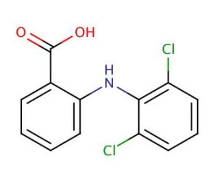 Diclofenac Carboxylic Acid - chemical structure image