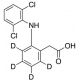 Diclofenac-d4 (CAS 153466-65-0) - chemical structure image