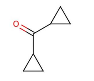 Dicyclopropyl ketone (CAS 1121-37-5) - chemical structure image