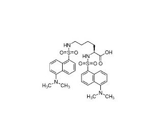 Didansyl-L-lysine (CAS 1263-03-2) - chemical structure image