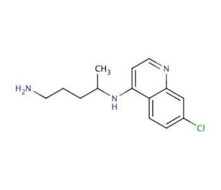 Didesethyl Chloroquine (CAS 4298-14-0) - chemical structure image